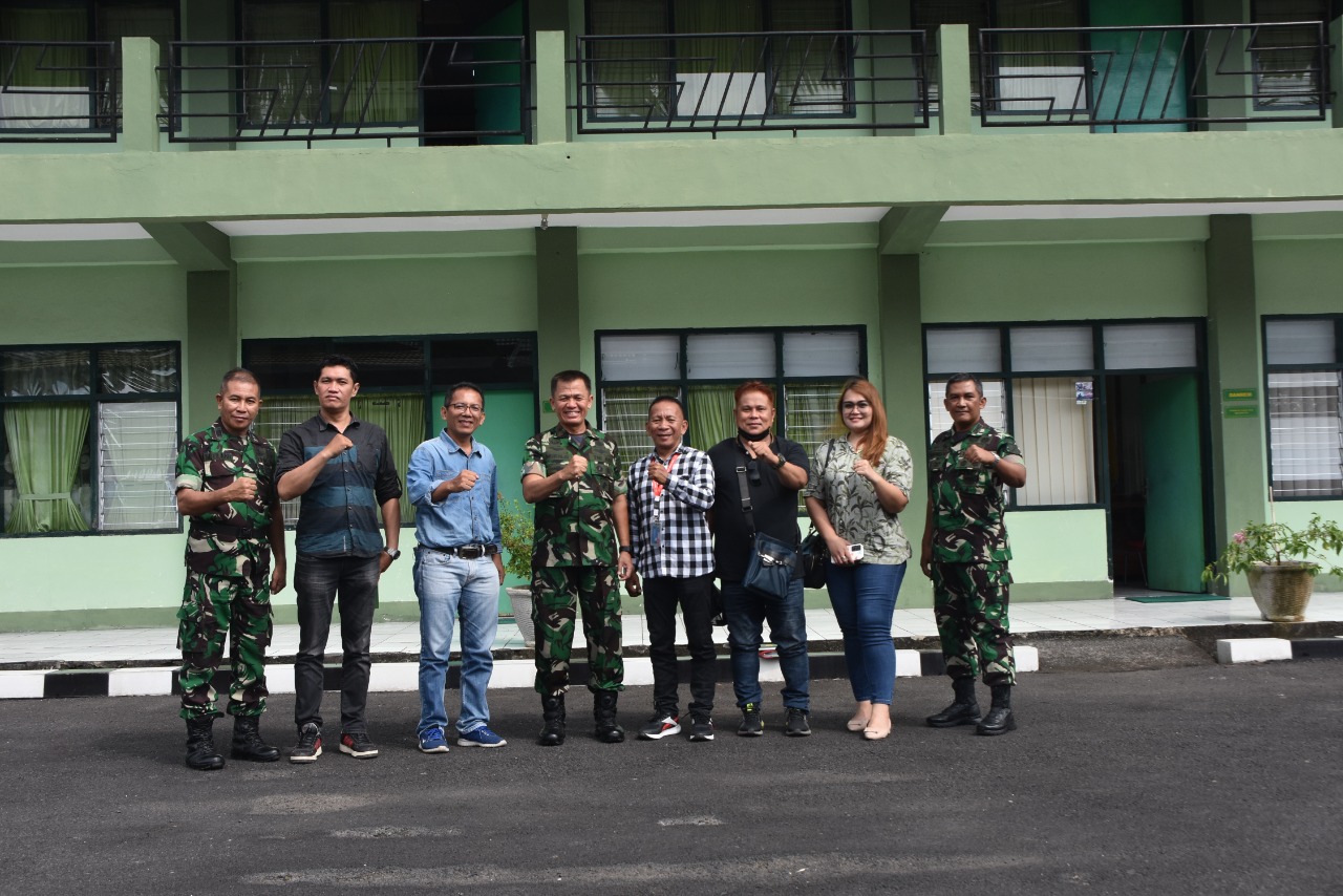 Brigjen Mukhlis Sambut PWI dan SMSI Sulut 