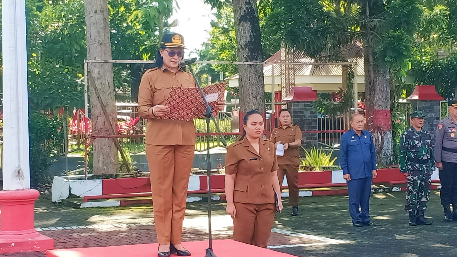 Watania Irup Hari Anti Korupsi Sedunia Pemkab Minahasa