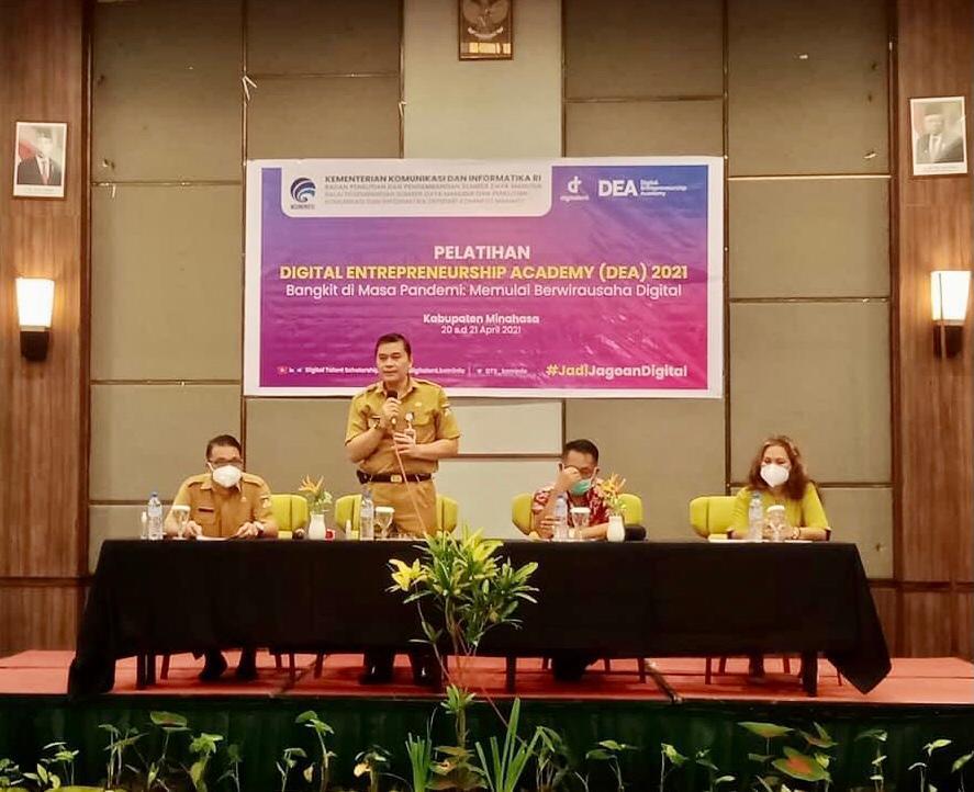 Apresiasi Pelatihan DEA, Tanor: Ini untuk Mencetak Pengusaha Digital