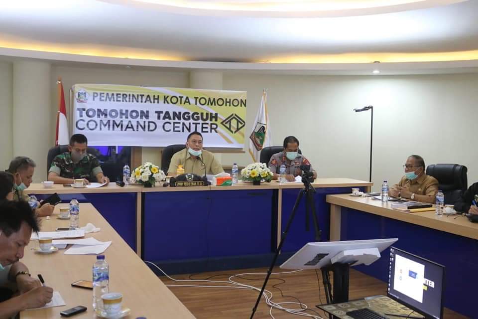 Pemkot Tomohon Geser Rp17 M Untuk Penanganan Covid-19