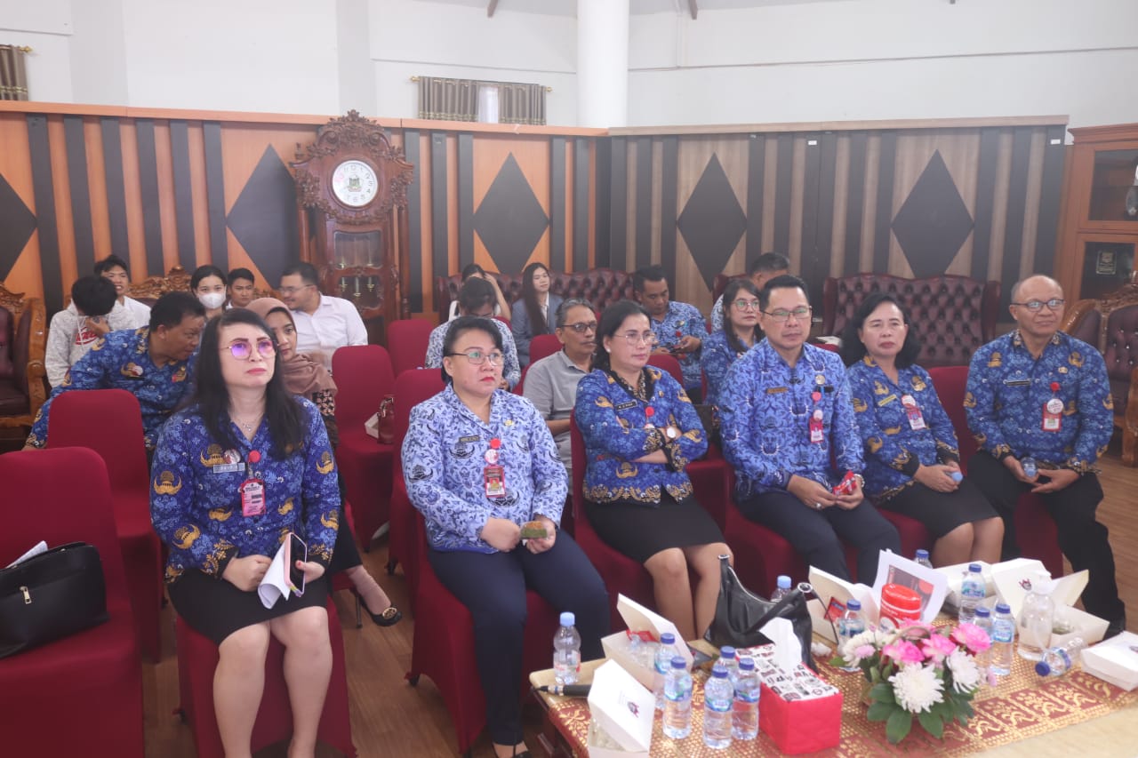 Pemkot Tomohon Ikuti Roadshow Daring Menko-PMK