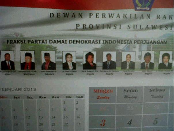 Kalender Salah Cetak, F-PDIP Merasa Dilecehkan