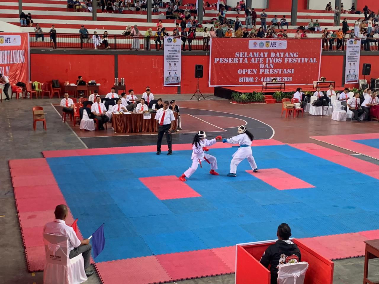 Forki Bitung Sukses Gelar Kejuaraan Karate Piala Menpora
