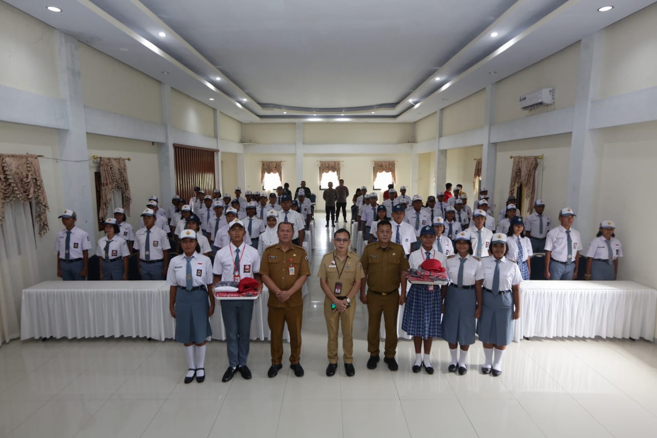 Pemusatan Diklat Calon Paskibraka Tomohon Mulai Bergulir