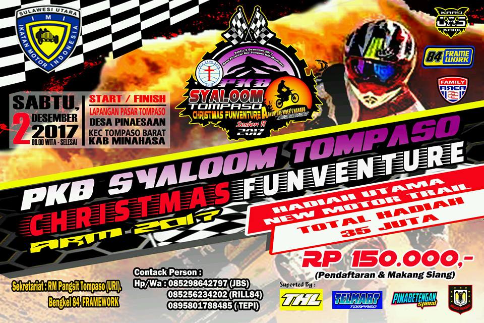 Raih Motor KLX 150 dalam PKB Syaloom Tompaso Trail Funvanture