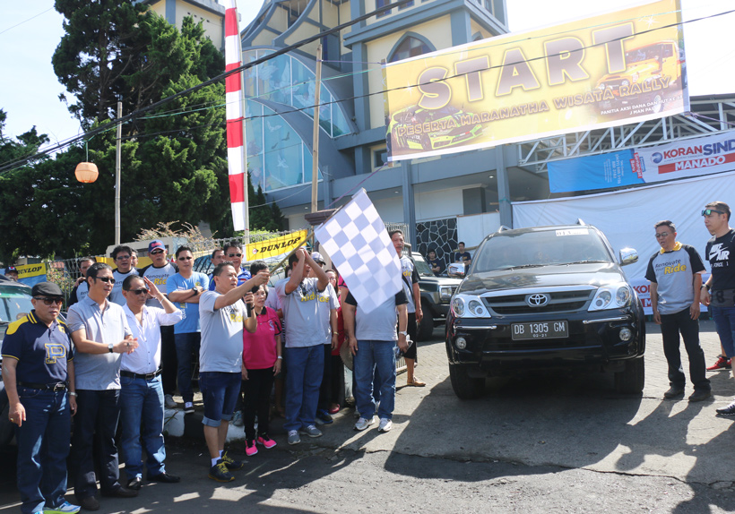 JFE Lepas Rally Wisata Maranatha Paslaten