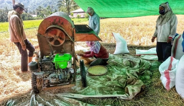 Distan Boltim Lakukan Pelatihan Kapasitas Pengumpulan Data Tanaman Pangan 