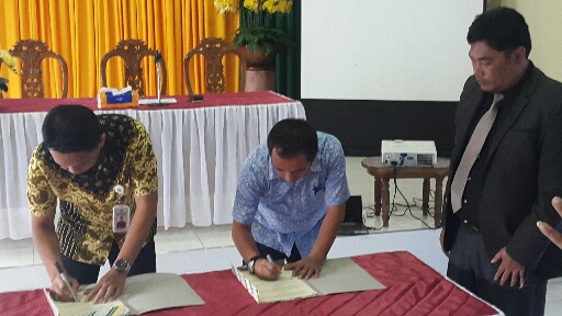 UPB Naha dan Kejari Sangihe Teken MoU Pengembangan Bandara