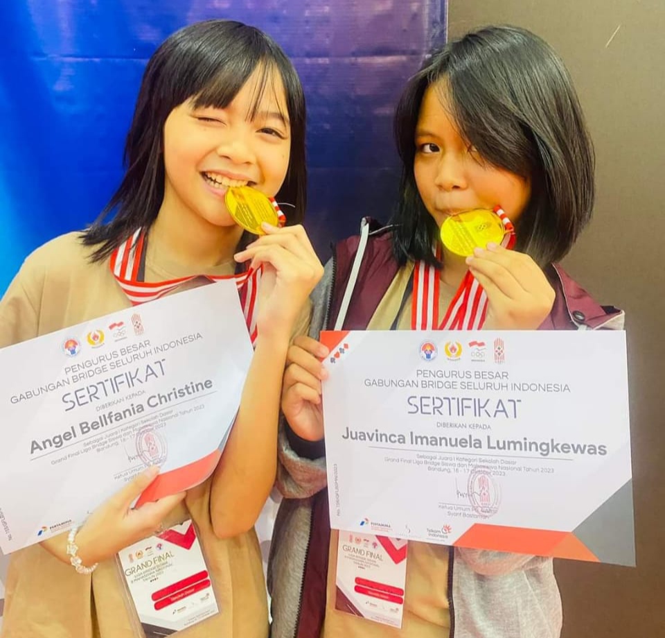 Tim Putri Sulut Jawara Lomba Bridge Nasional 2023 
