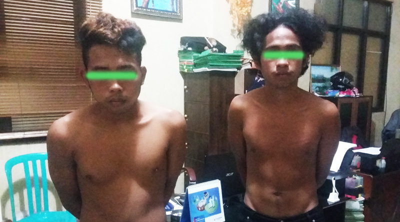 Polresta Manado Amankan Pelaku Pencurian di Desa Kalasey