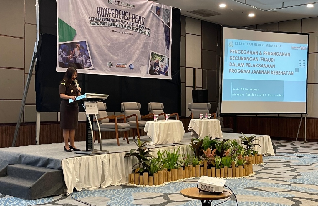 Kejari Minahasa Paparkan Pencegahan dan Penanganan Kecurangan Dalam Pelaksanan Program Jaminan Kesehatan