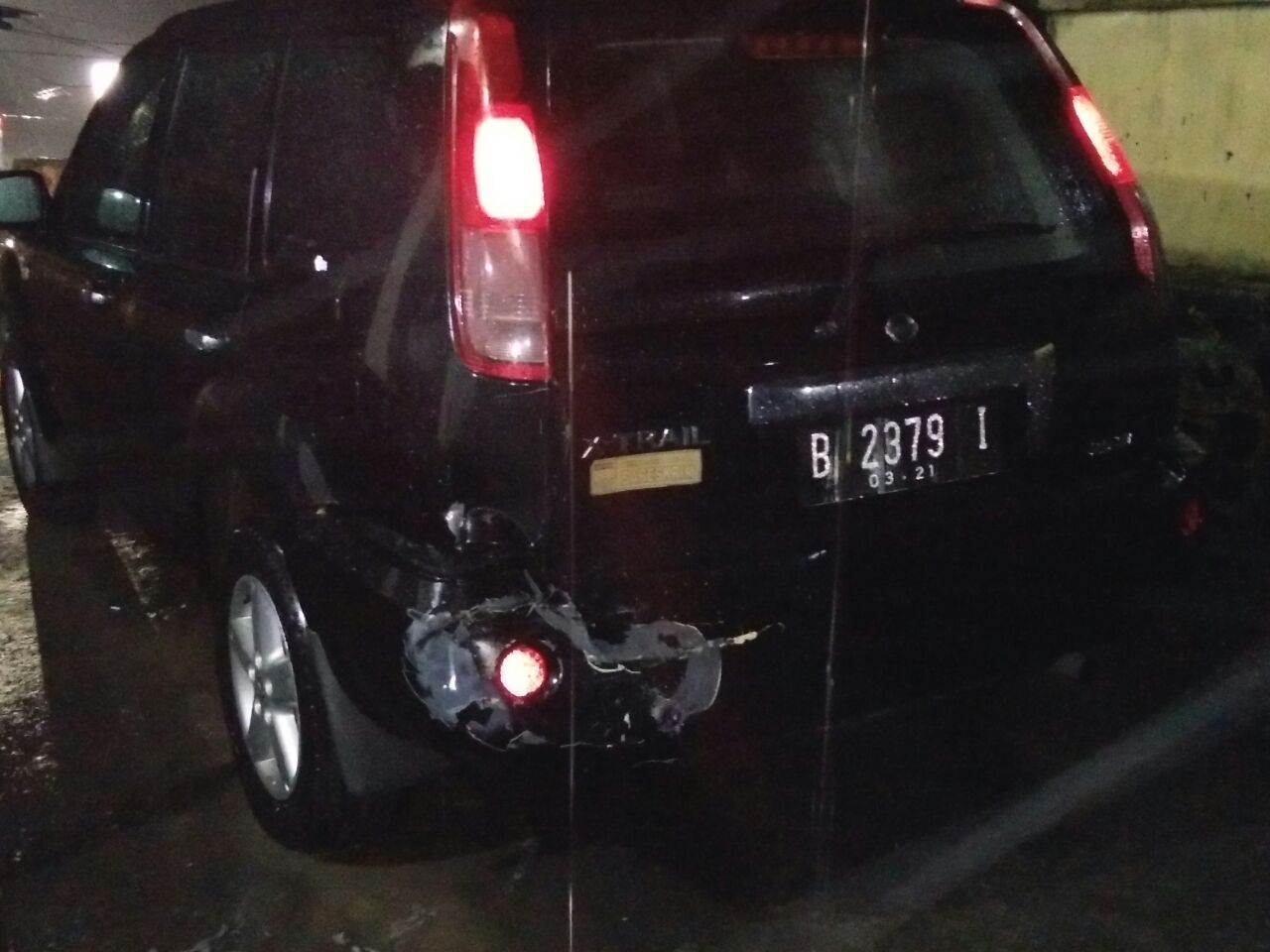 Mobil Ditabrak Dari Belakang, Pamen Polri Malah Diserang Pakai Parang