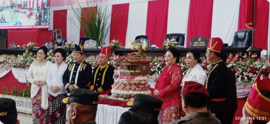 Peringati HUT Minahasa ke-595, Digelar Rapat Paripurna DPRD di Wale Ne Tou Tondano