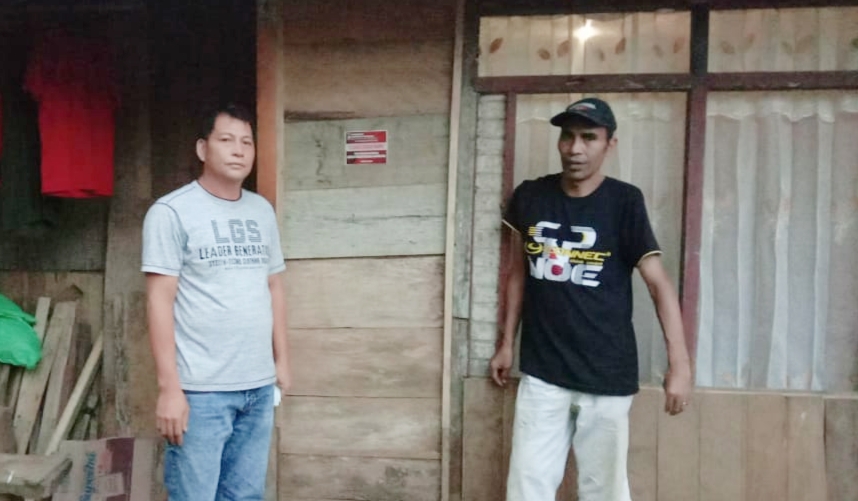 Pemdes Rumengkor Satu Pasang Tanda di Rumah KPM
