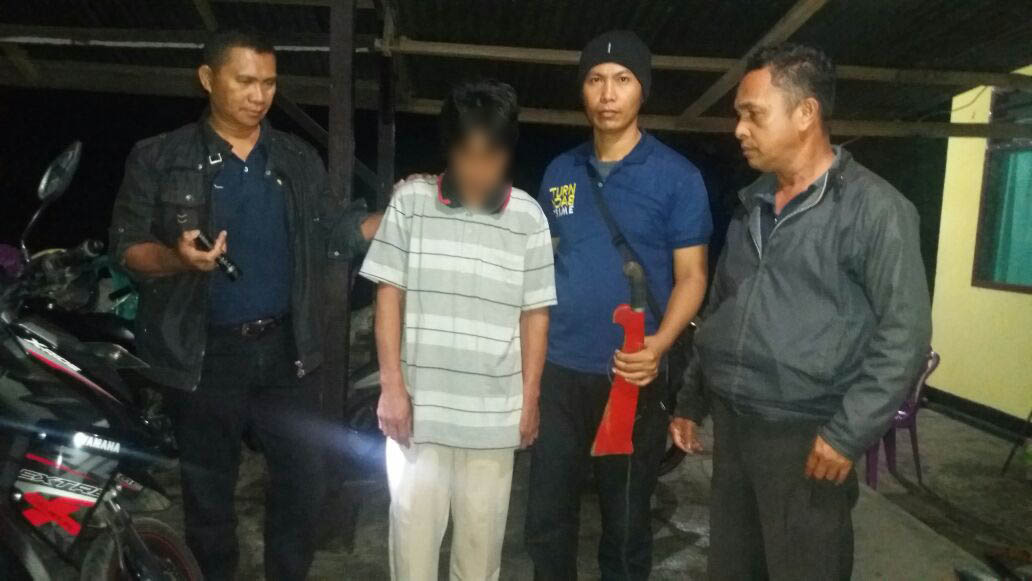 Polsek Belang Ringkus Pelaku Penganiayaan Di Desa Buku Utara