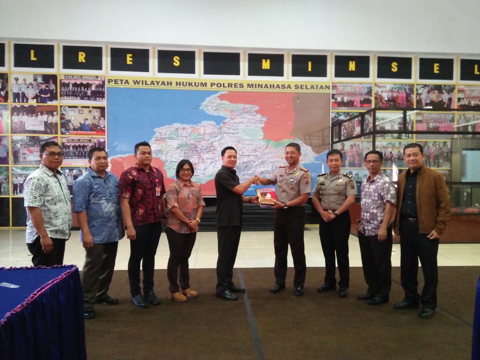 Kunjungan Tim Peneliti STIK Ke Polres Minsel Bahas �Hate Speech�