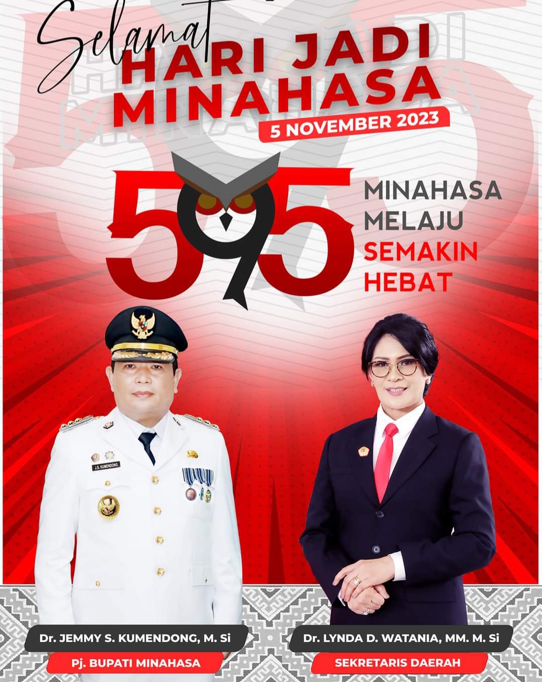 Sebulan Pimpin Minahasa, Ini Agenda Kegiatan Hingga Penghargaan Diterima Pj Bupati Jemmy Kumendong