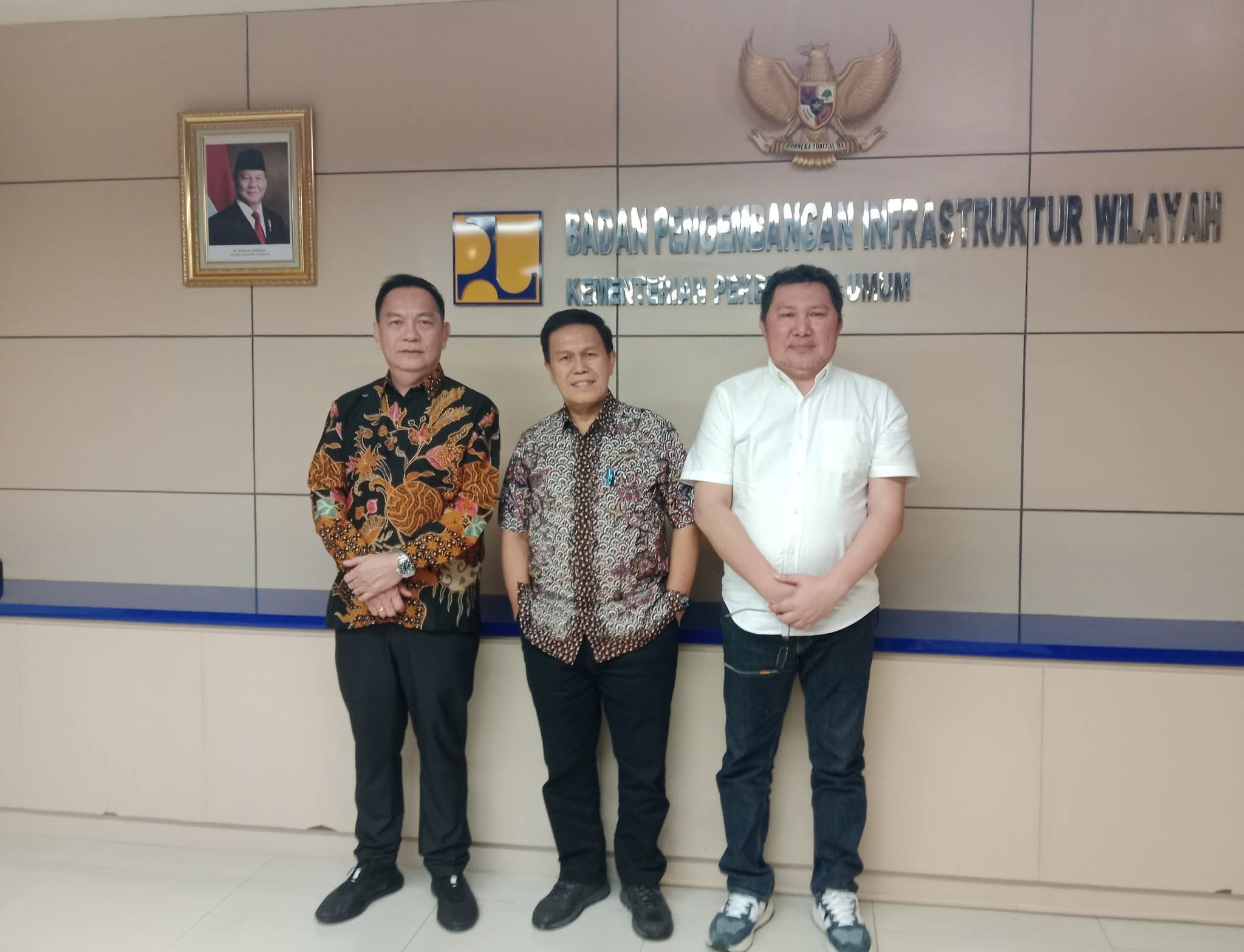 Bangun Infrastruktur, Caroll Senduk Sambangi Kementerian PUPR