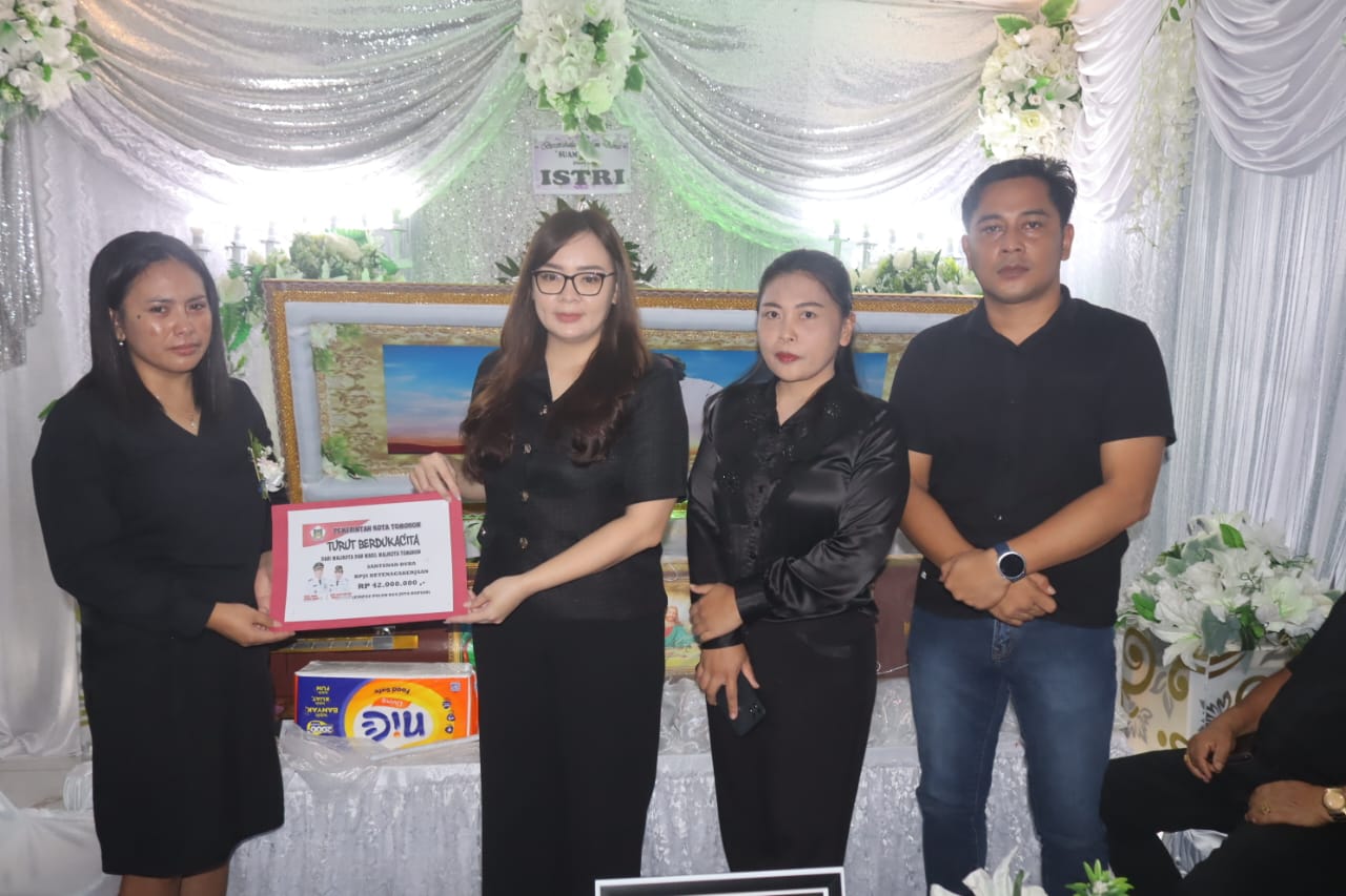 Rumajar Serahkan Santunan Rp42 Juta Untuk Keluarga Mogot-Pusung