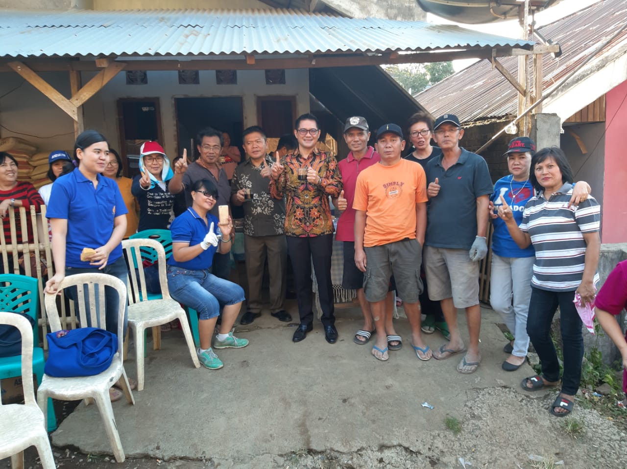 Protokol Covid-19 Dijalankan, Joune Ganda Kerahkan Relawan Salurkan Bantuan