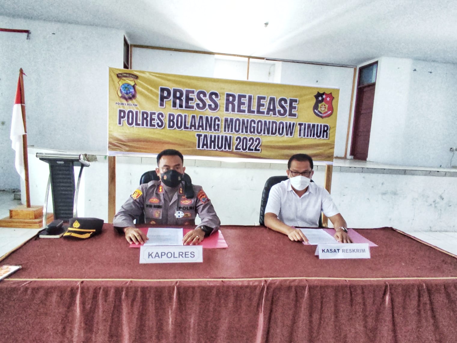Ringkus Terduga Pelaku Penggelapan Ranmor, Polres Boltim Amankan 8 Unit Sepeda Motor