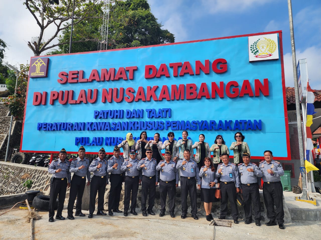 Studi Tiru di Nusakembangan, Para Kalapas Karutan dan Karupbasan Sulut Terima Arahan dari Ditjenpas Silitonga