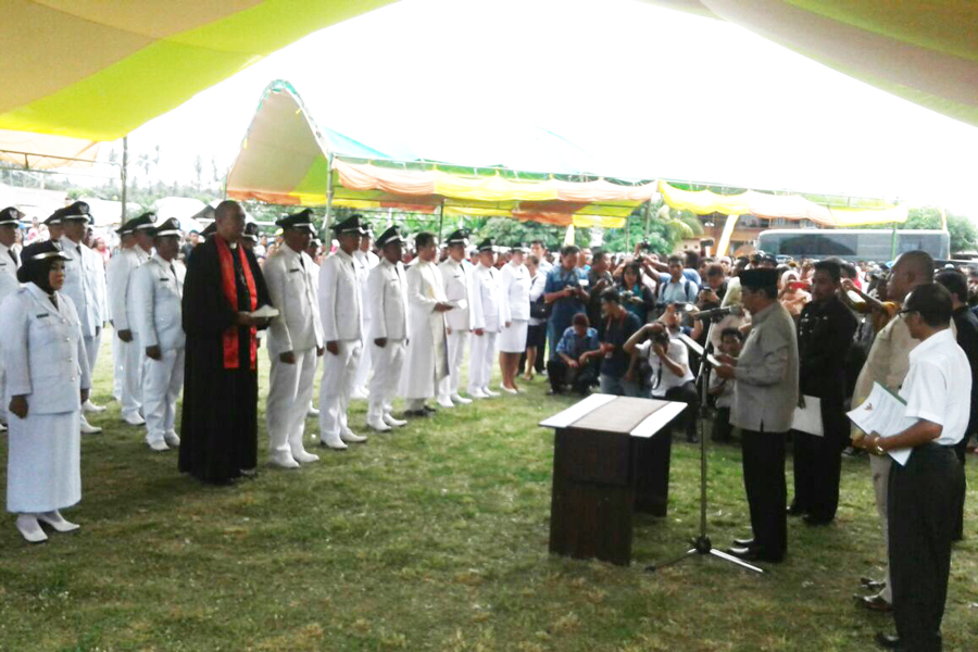 63 Sangadi Resmi Dilantik Bupati Landjar