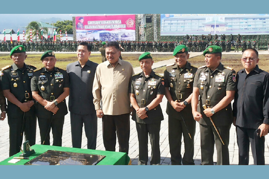 Peresmian Kodam XIII/Merdeka, Pangdam Sukai Bubur Manado