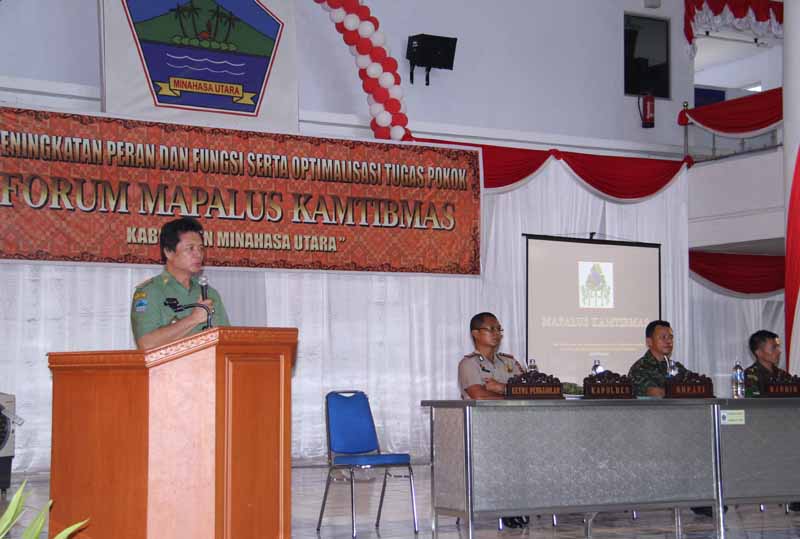 Bupati : Mapalus Kamtibmas Milik Semua Warga