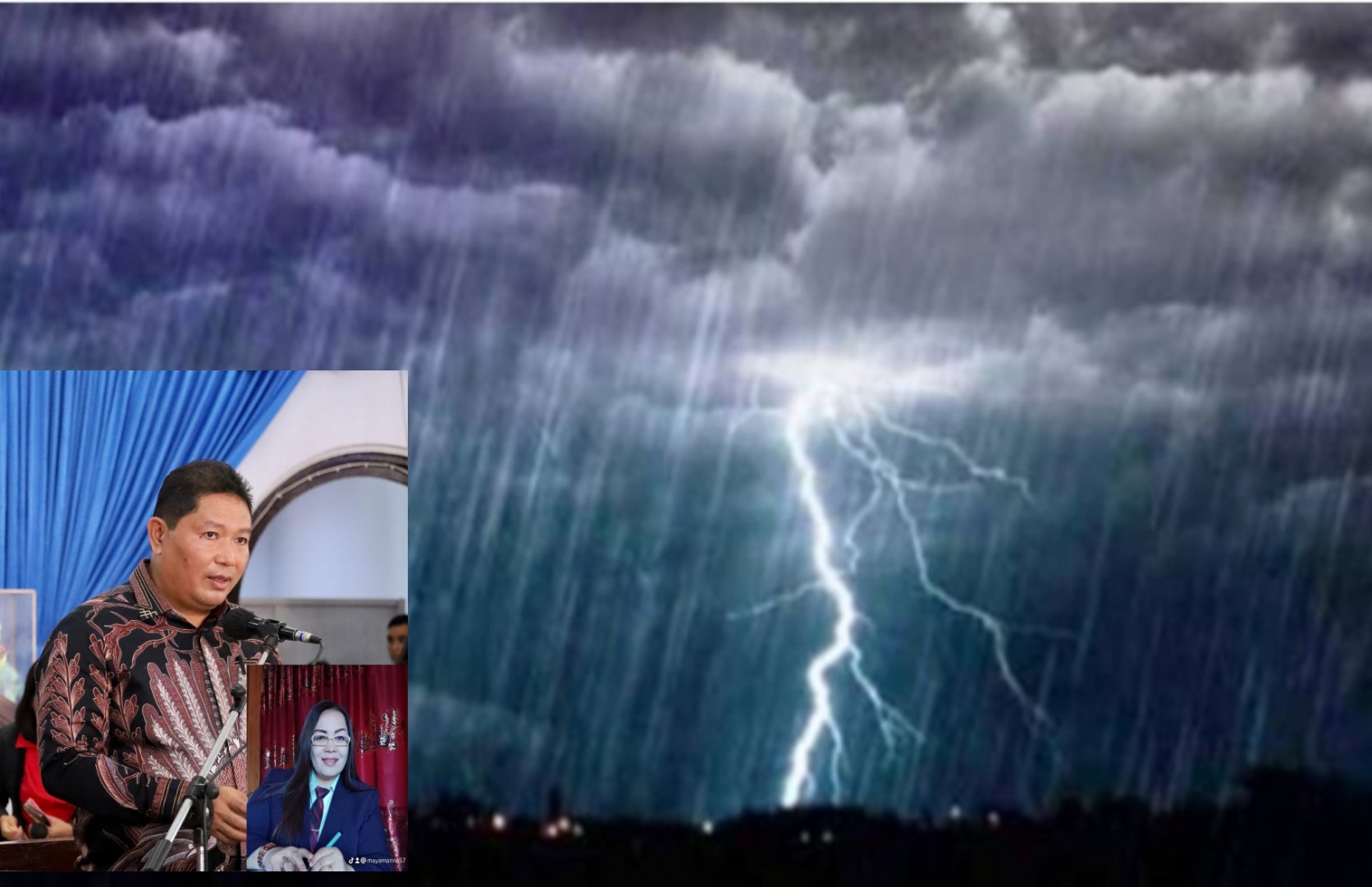 Cuaca Ekstrem, Bupati Kumendong Imbau Warga Harus Waspada