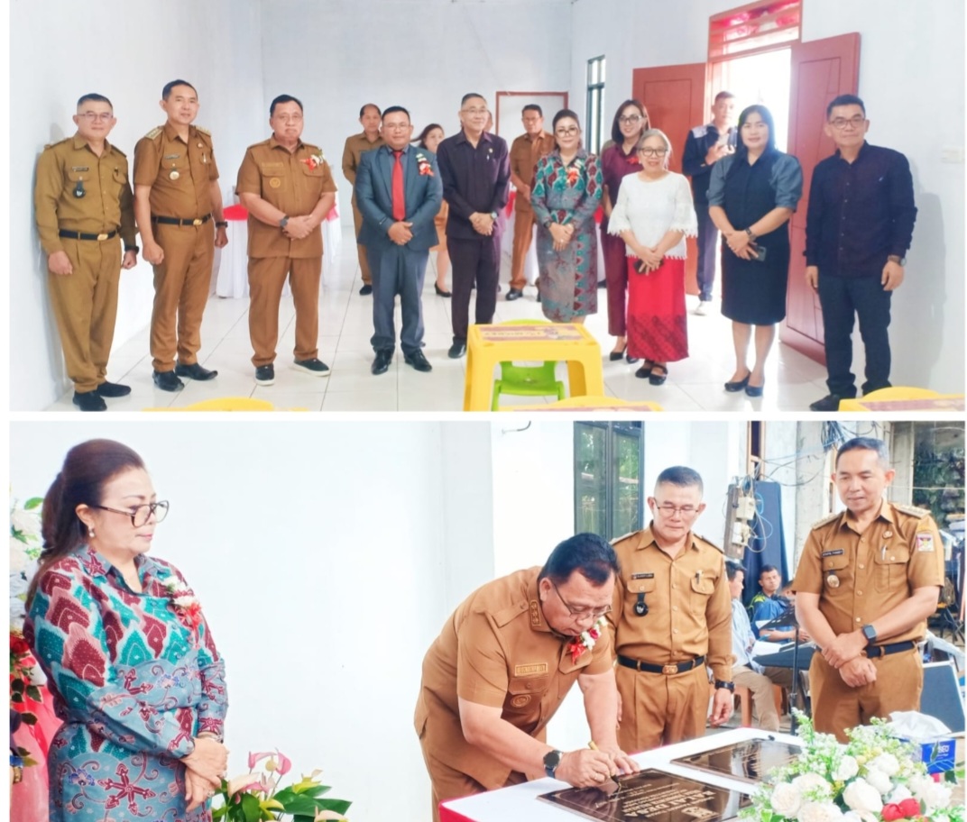 Hadiri HUT Desa Tonsewer Selatan dan Resmikan Balai Desa serta Paud Aruy Anete, Ini Yang Disampaikan Bupati RD