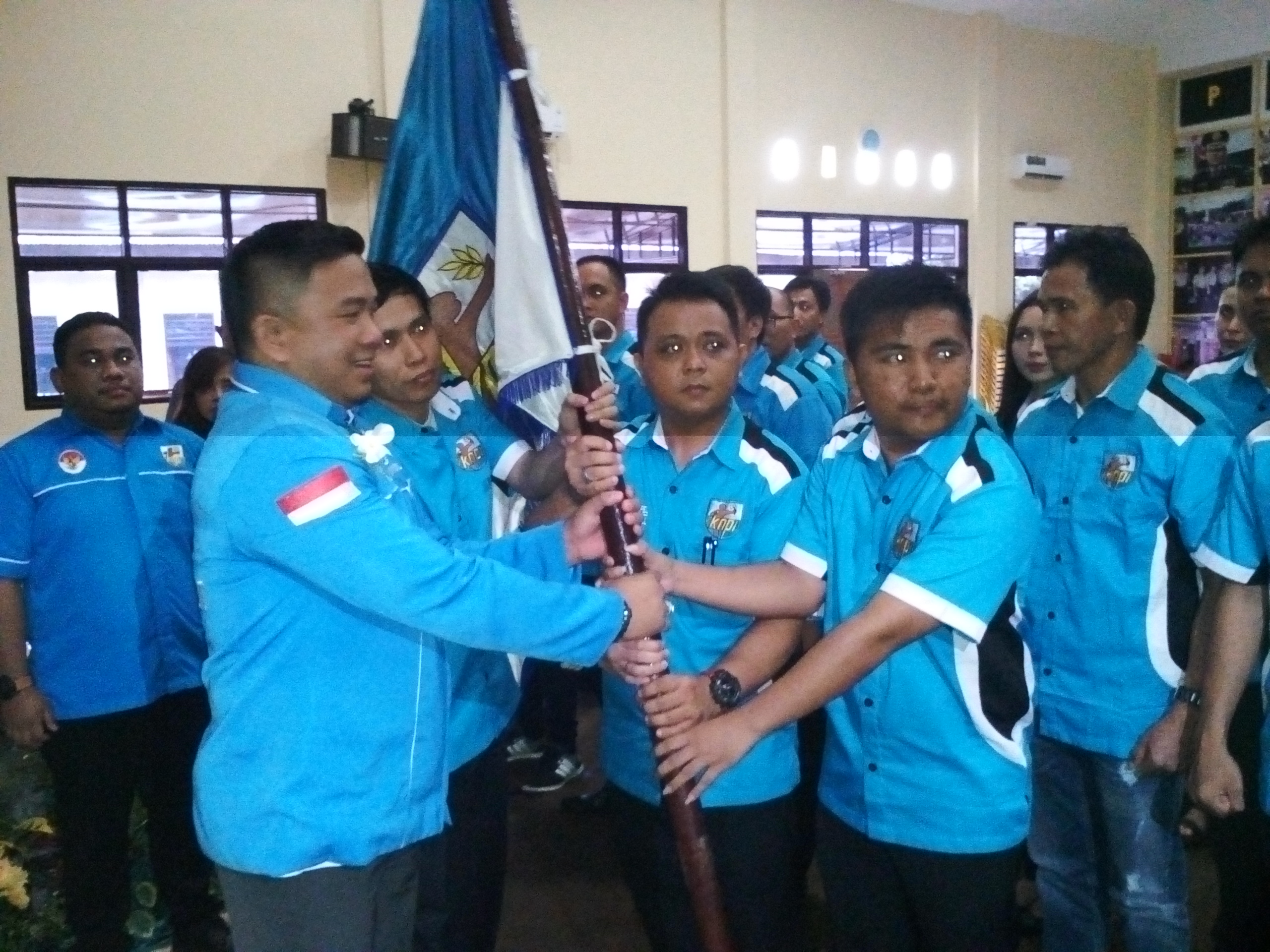 Umpel Dilantik Ketua KNPI Minsel