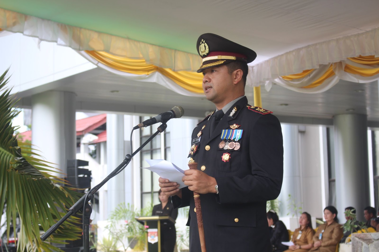 Perdana Irup Peringatan Hari Sumpah Pemuda di Pemkab Minsel