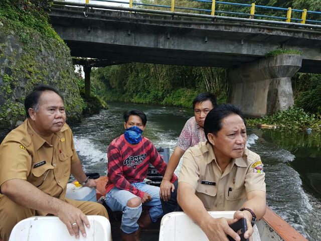 Sekda Korengkeng Cari Penyebab Banjir di Tondano