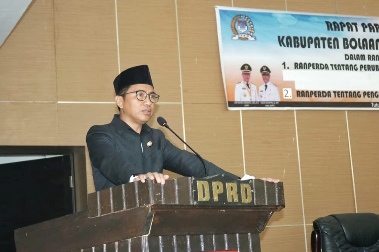 Hadiri Rapat Paripurna, Bupati Sachrul Sampaikan Dua Ranperda