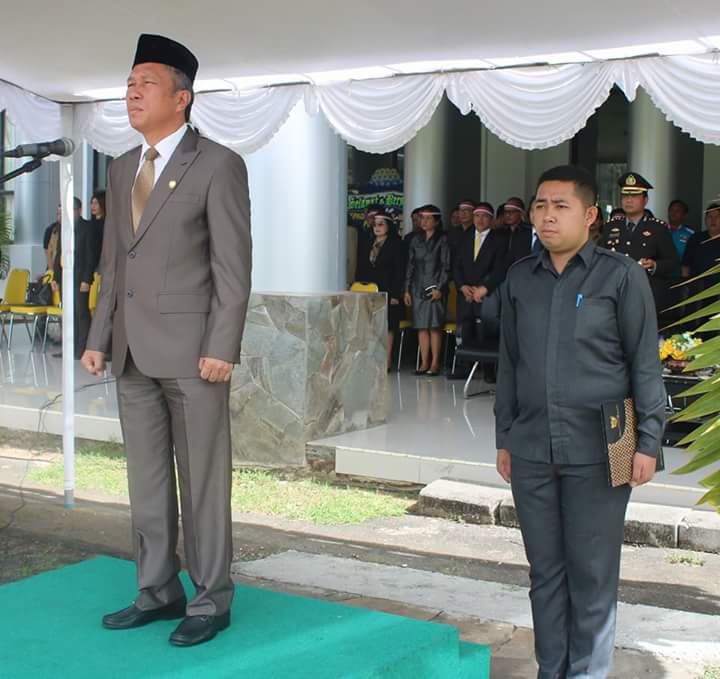 Jadi Irup Harkitnas, Wabup Minsel Bacakan Sambutan Menkominfo RI