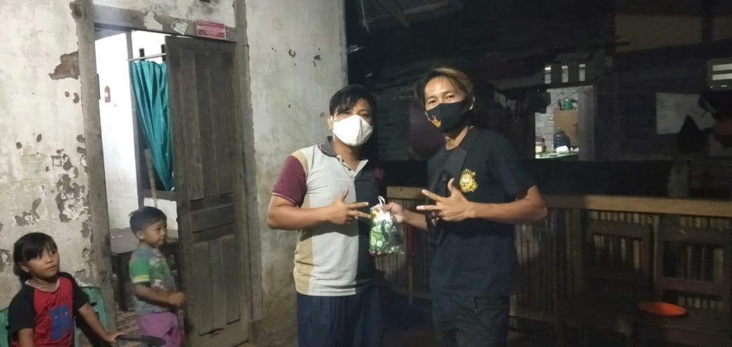 Manguni Indonesia Salurkan Bantuan Gugus Tugas AMANkan Covid-19 Sulut