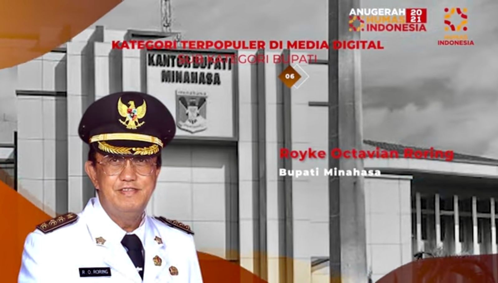 Roring Bupati Terpopuler di Media Digital, Tumundo Bersyukur