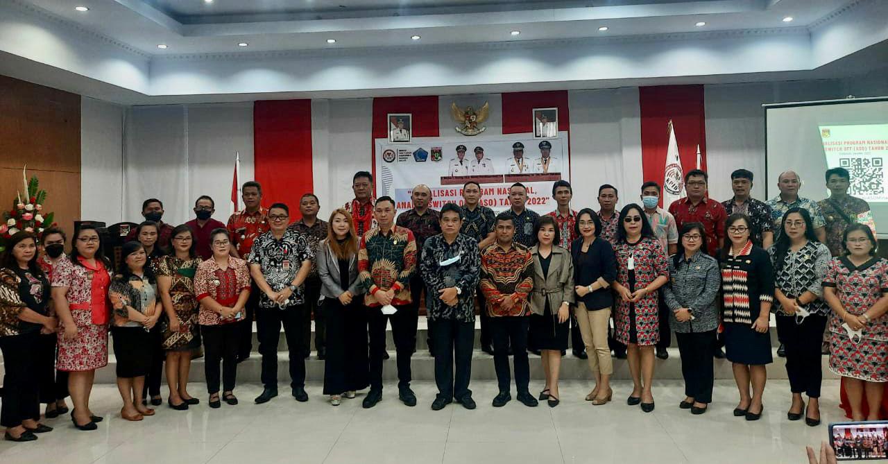 Pemkab Minahasa dan KPID Sosialisasi Program ASO TV Digital