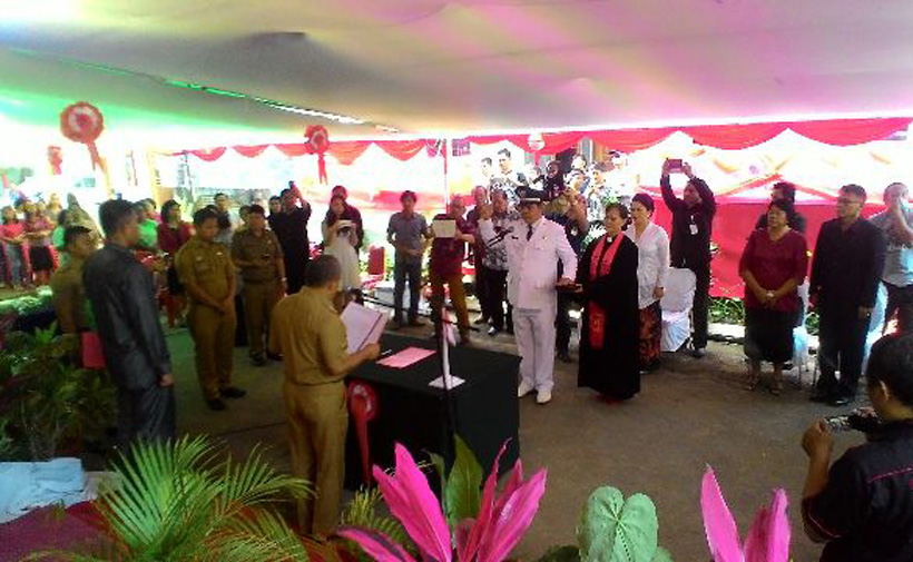 JWS Mulai Lantik Hukum Tua Terpilih