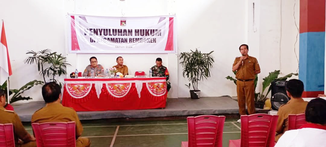 Pemdes Talikuran Terima Penyuluhan Hukum Penggunaan DD dan Kamtibmas
