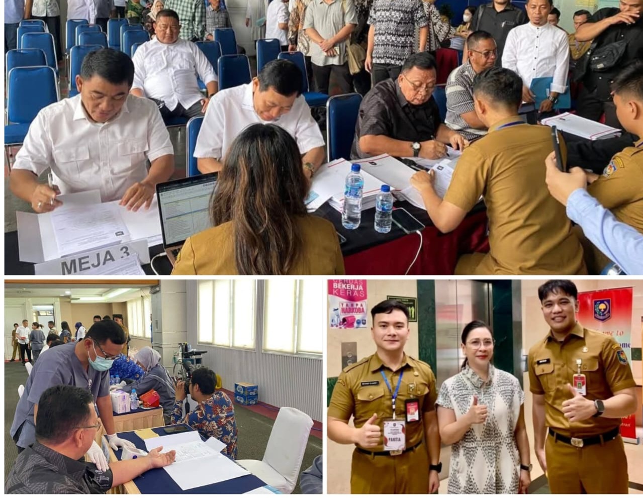 Jelang Pelantikan, RD-Vasung Jalani Medical Check Up di Kemendagri 