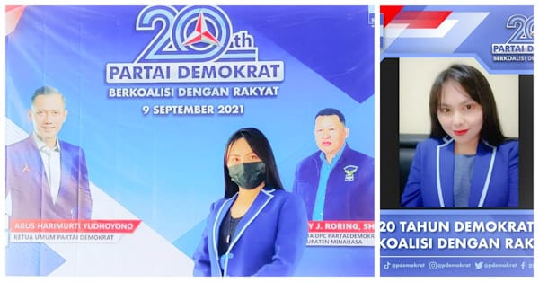 20 Tahun Partai Demokrat, Kader Minahasa Tegaskan Komitmen untuk Rakyat