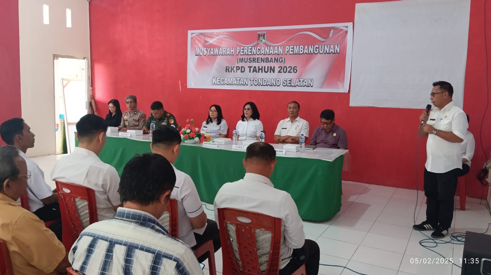 Hadiri Musrenbang RKPD 2026 di Tondano Selatan, Begini Penyampaiam Sekda Lynda Watania