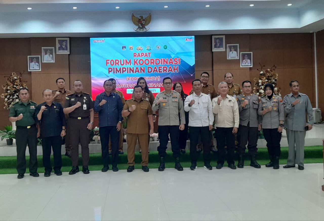 Bupati Minahasa Pimpin Rapat Forkopimda Bahas Isu Strategis Daerah 