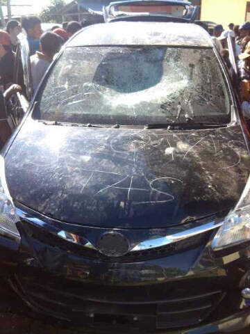 Mobil �Doger� di Kawangkoan Berplat Tomohon