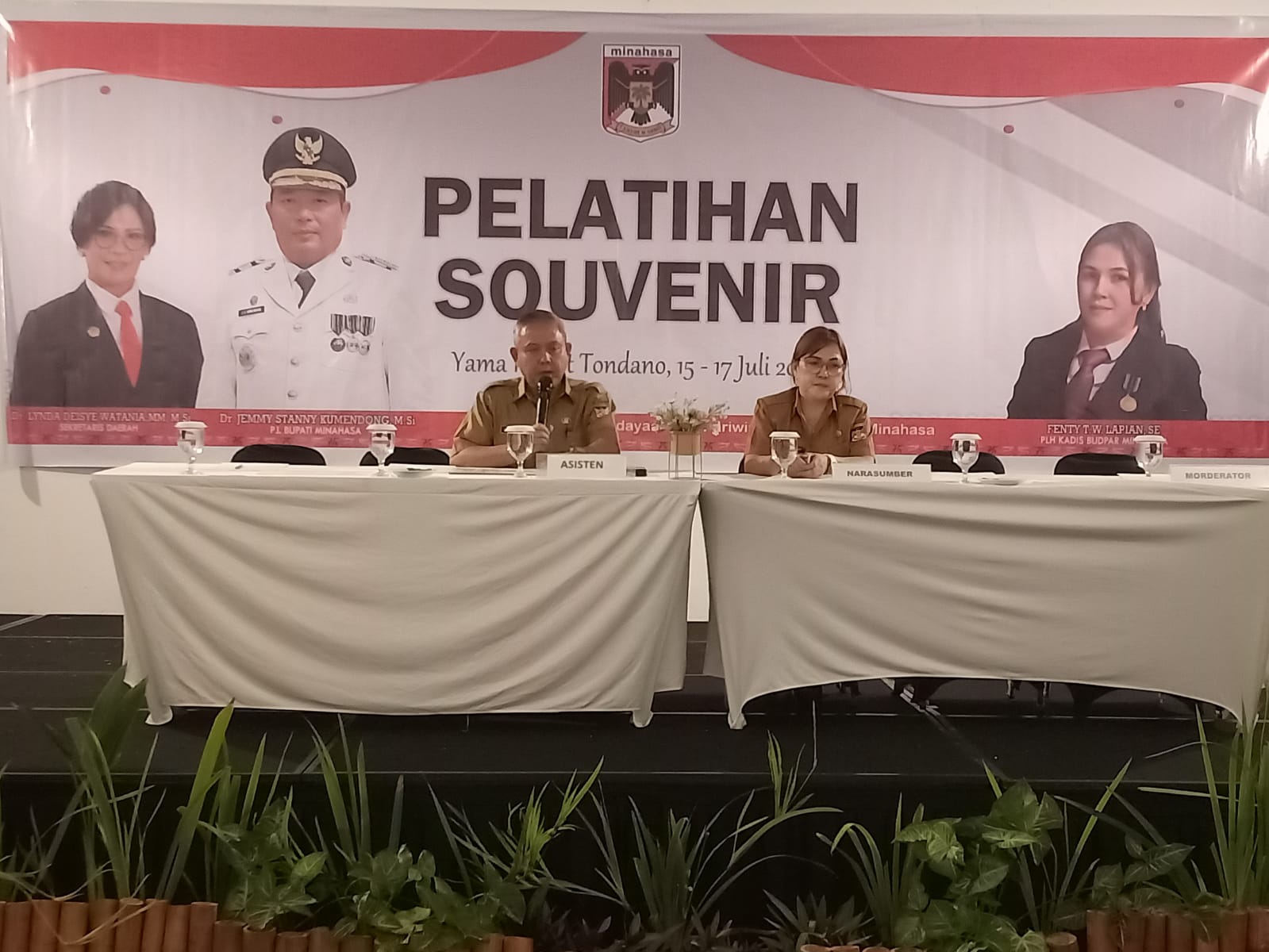 Pemkab Minahasa Gelar Pelatihan Souvenir Guna Tingkatkan Kualitas SDM Parekraf
