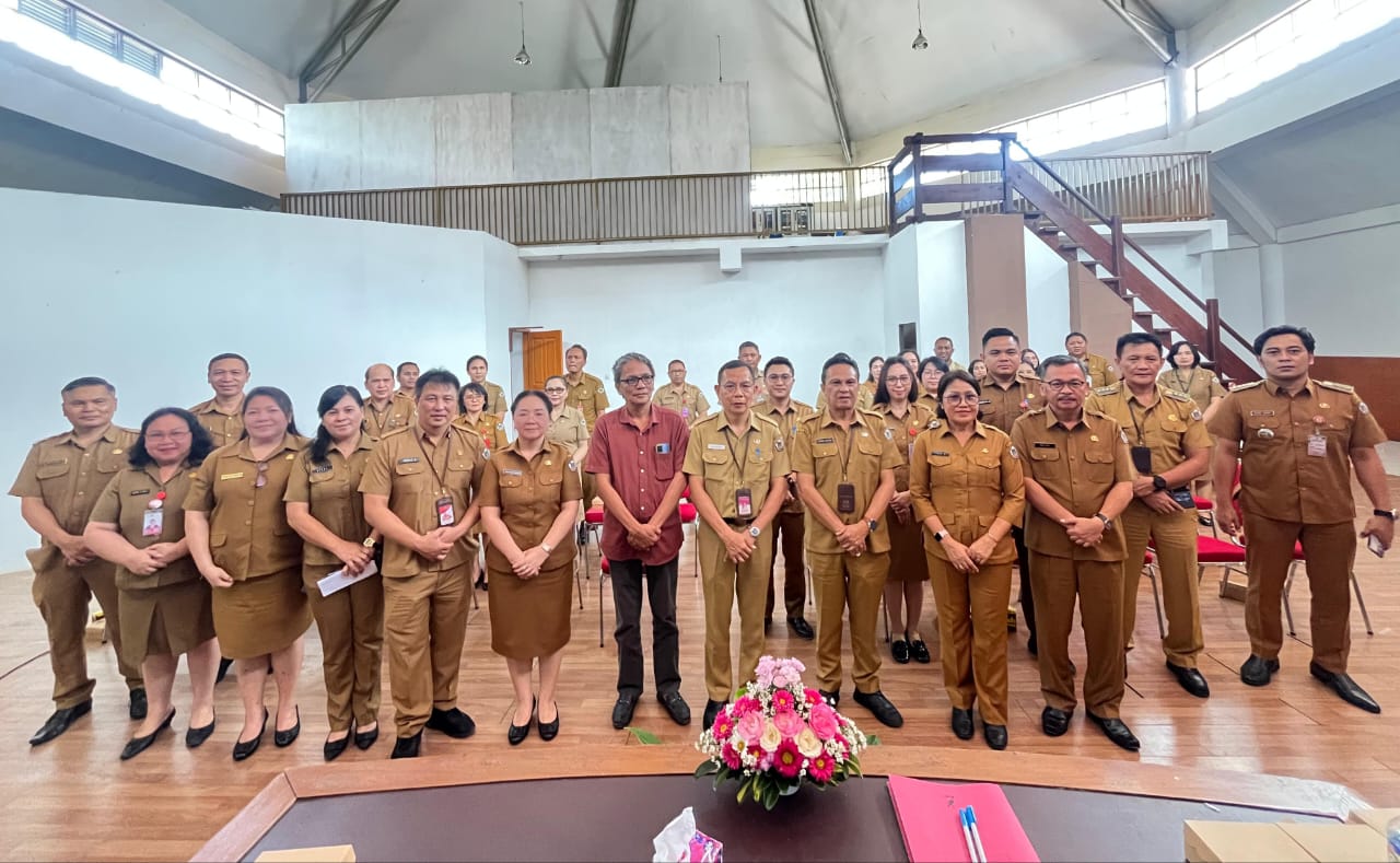 Bahas Susun Program, FPD Himpun Jajaran Pejabat Setda Tomohon