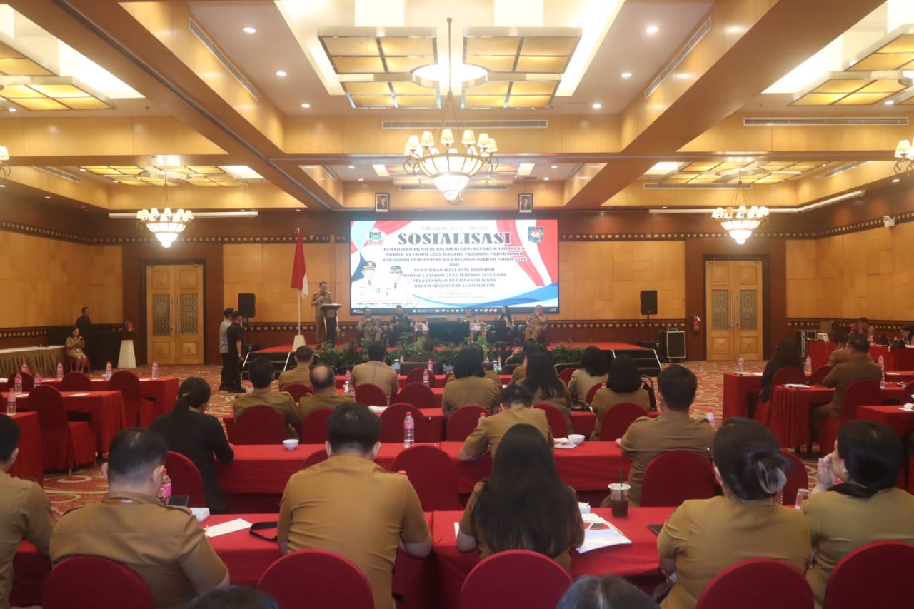 Sosialisasi Permendagri dan Perwako Tomohon Digelar di Manado