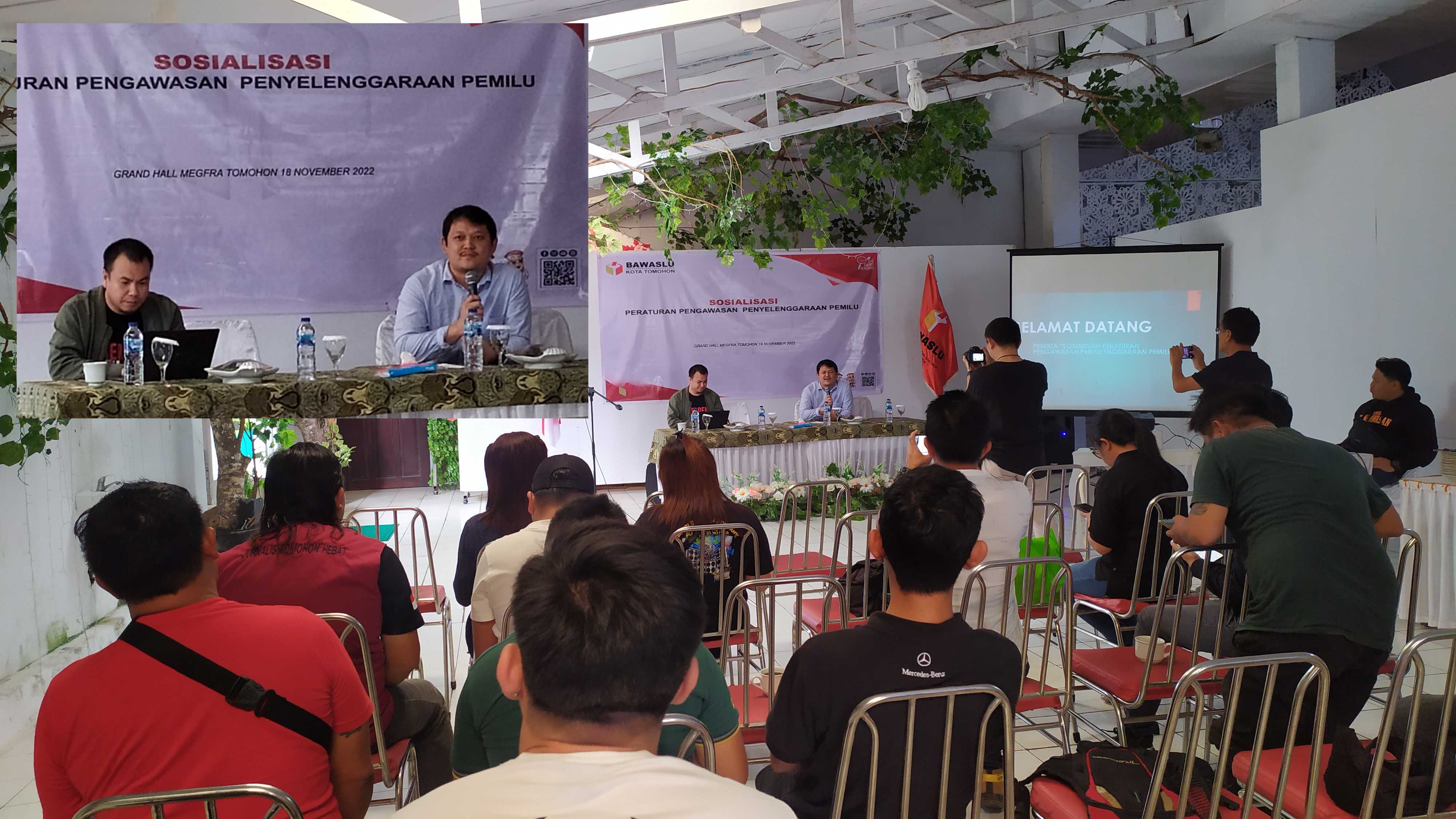Peraturan Pengawasan Penyelenggaraan Pemilu Disosialisasikan ke Insan Pers